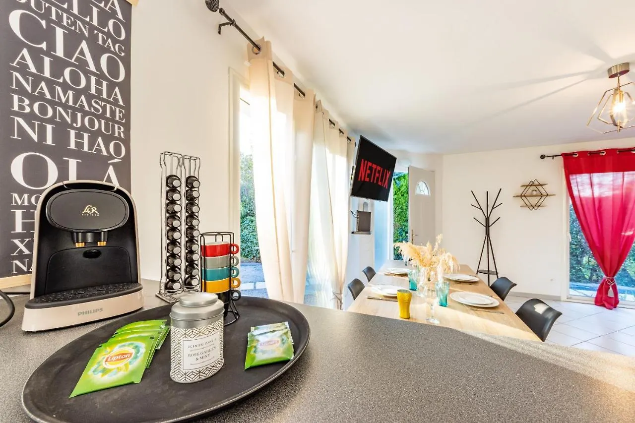 Résidence BSM-Colomiers I Maison+studio I Jardin 180m² I Parking privé I Toulouse à 15 min Villa Colomiers