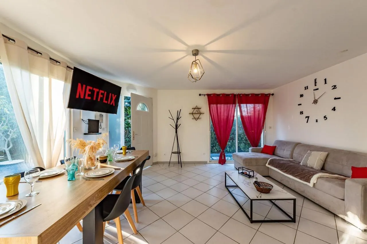 Résidence BSM-Colomiers I Maison+studio I Jardin 180m² I Parking privé I Toulouse à 15 min 0*, Colomiers